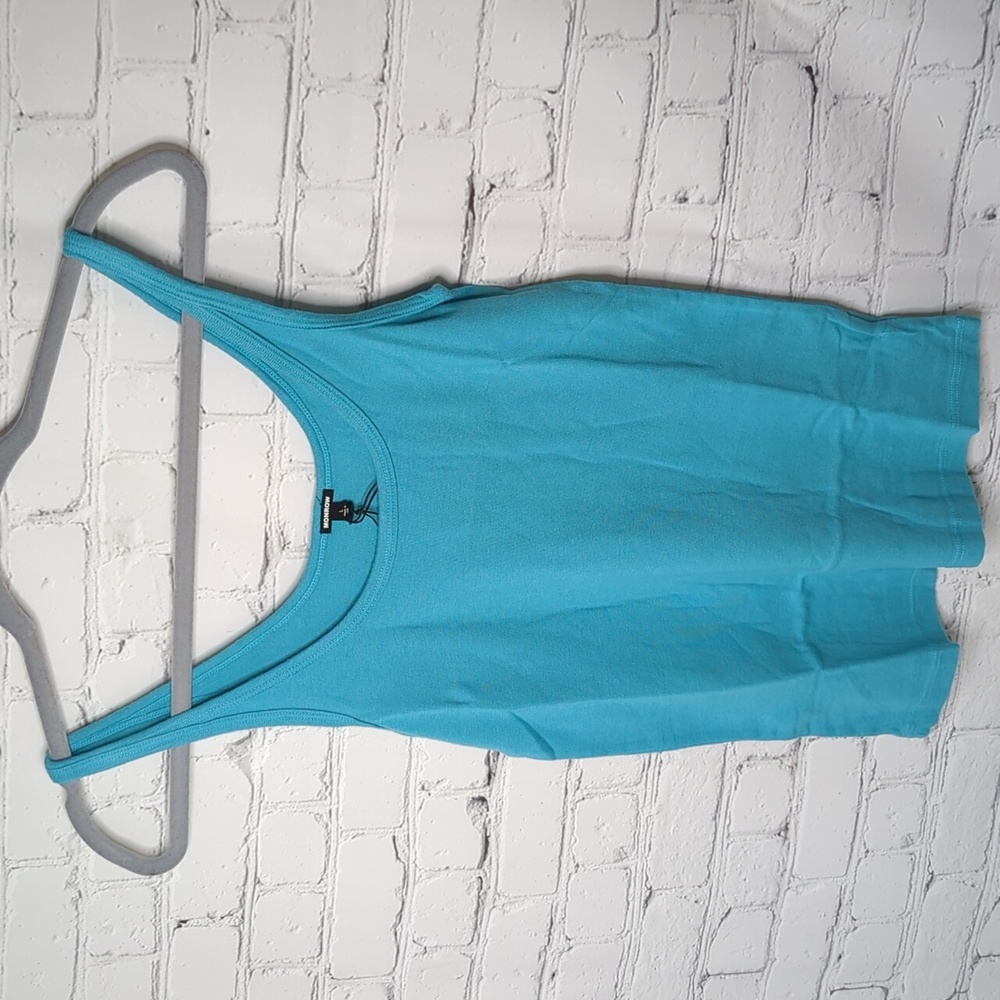 NWT Monrow rib strappy tank top